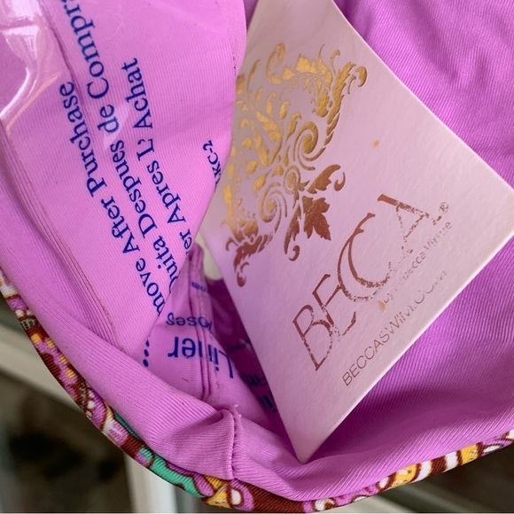 🆕 Becca Adela Hipster Bottom Bikini Swimsuit Women’s Size Large - Picture 9 of 10